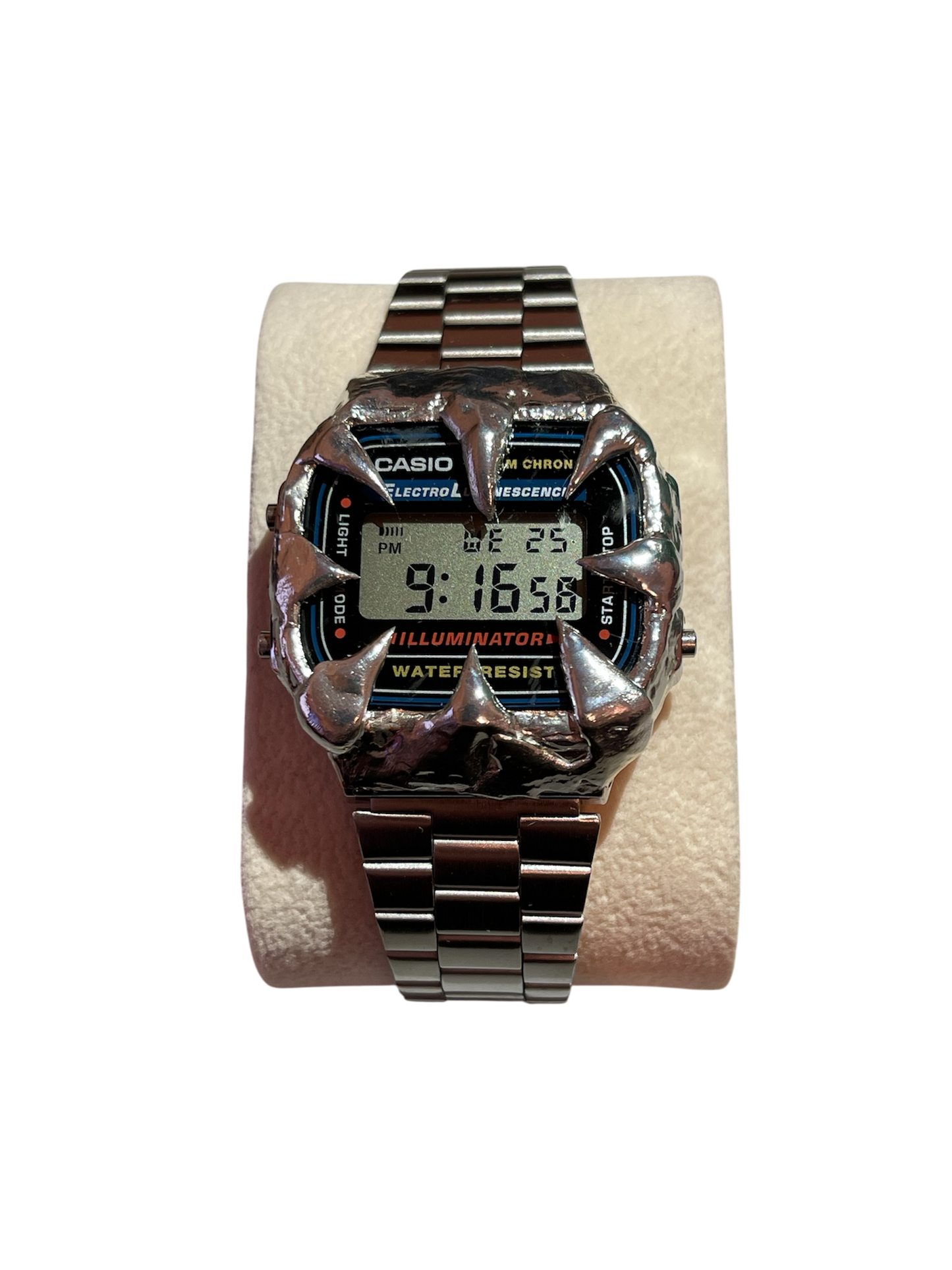 Soldered 1/1 | Vintage Casio Digital | Spiked Watch